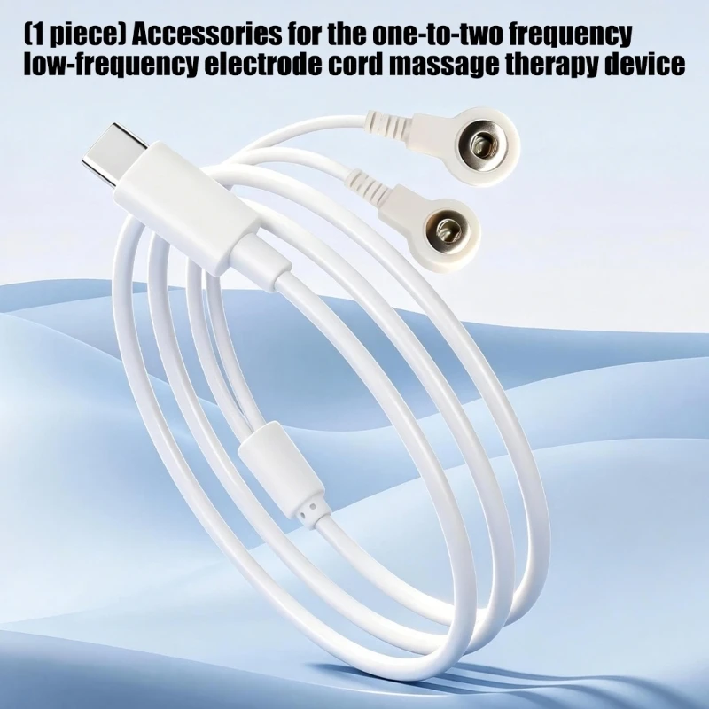  MultiPurpose Electrode Leads Cable Set For Physical Therapy Equipment Suitable For Various Body Areas Safe & Stable