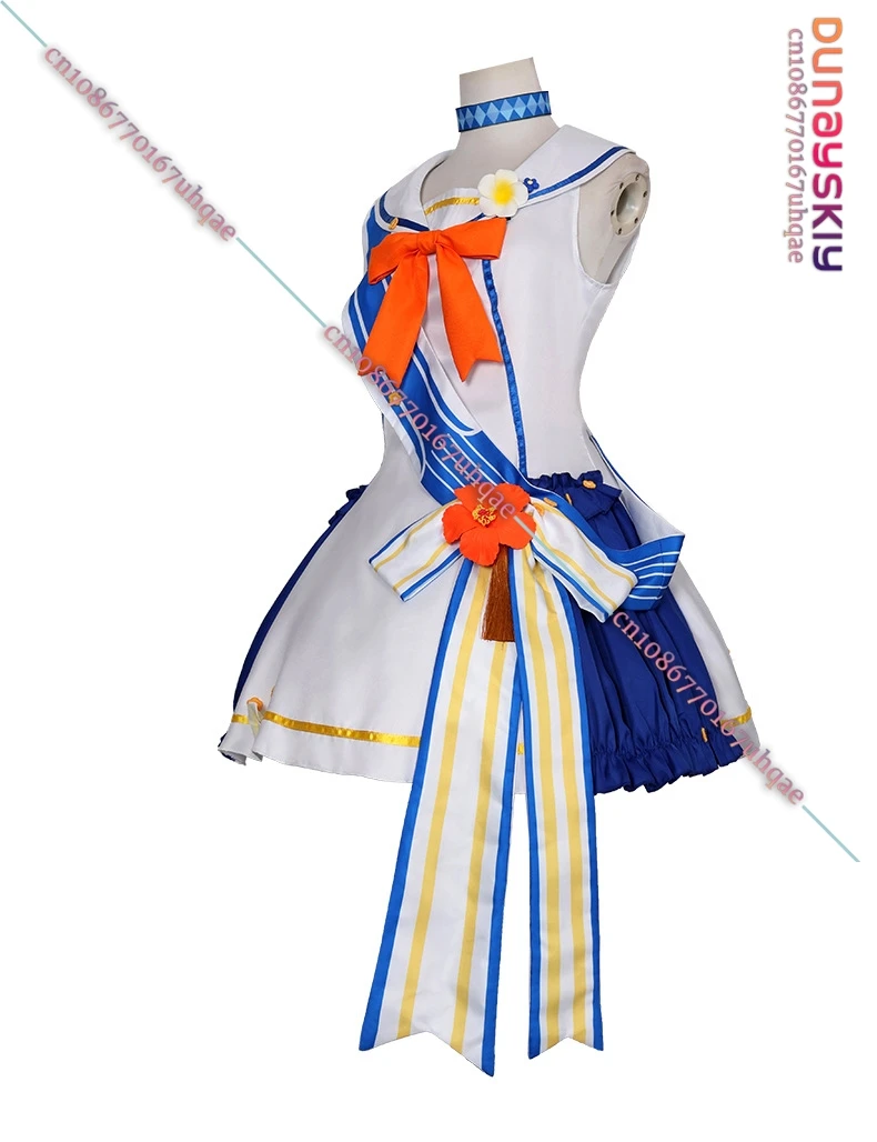 Amiya Game Arknights Cosplay Costume Supermarket Amiya Character Roleplay Outfit Halloween Comic Con Anime Role Play Dress Up view 4