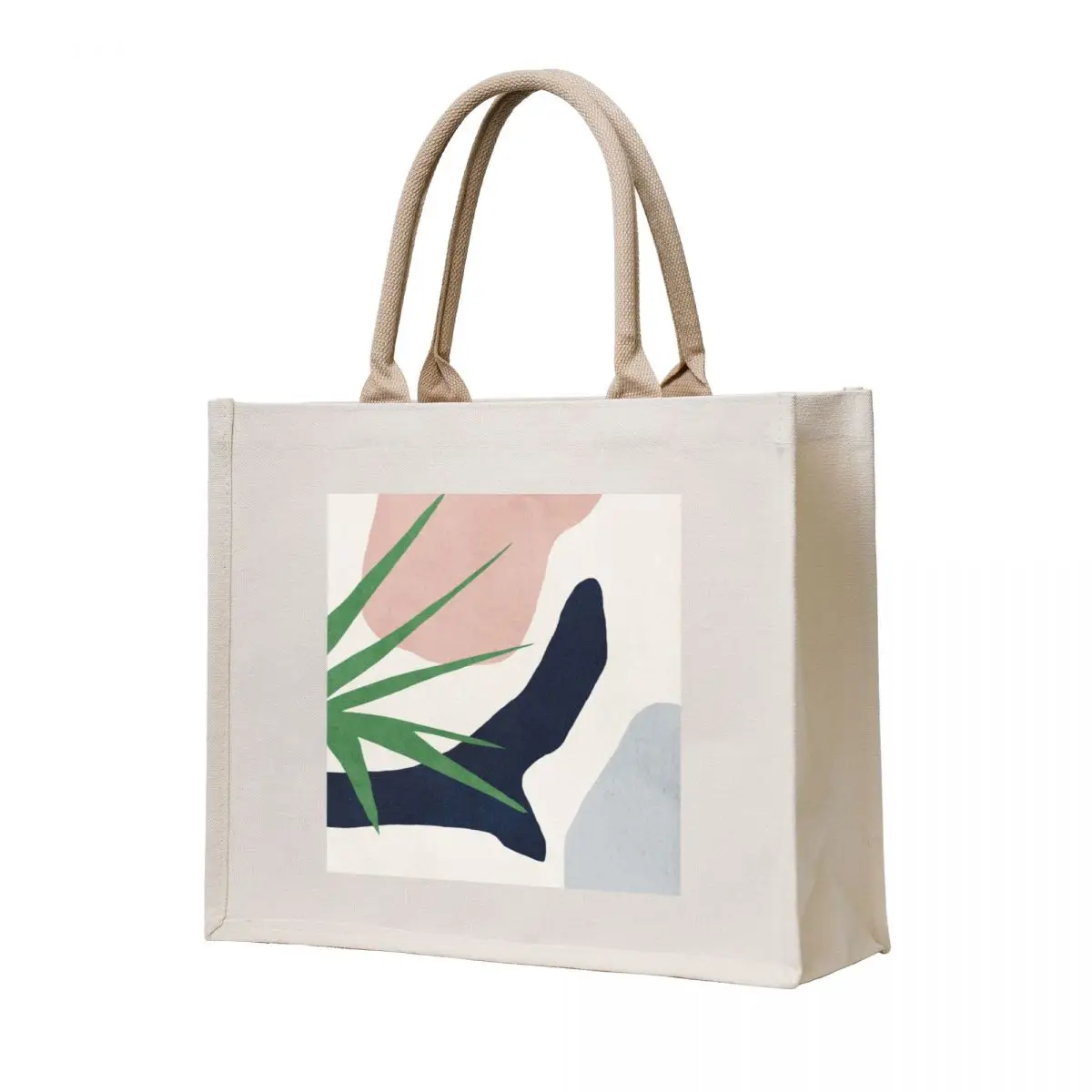 

Abstract, Plant, Mid century modern wall art Tote Bag shopper bags for women Women's bag free delivery bags