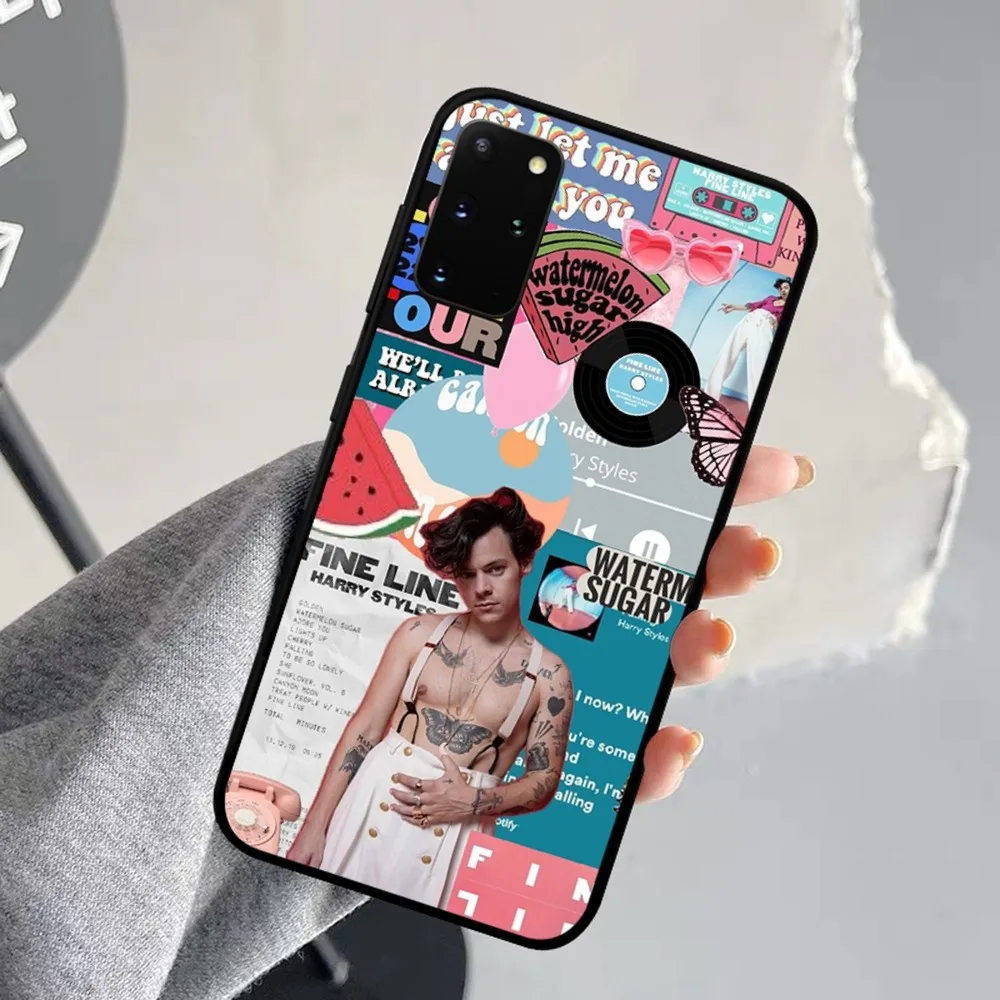 Singer H-HaRRy Fashion S-styles Phone Case For Samsung S 9 10 20 21 22 23 30 23 24 plus lite Ultra FE S10lite Fundas