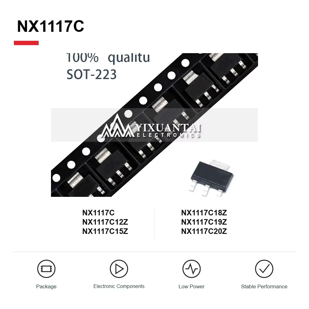 10PCS/LOT   originalL NEW SOT223 NX1117 NX1117C NX1117C12Z NX1117C15Z NX1117C18Z NX1117C19Z NX1117C20Z