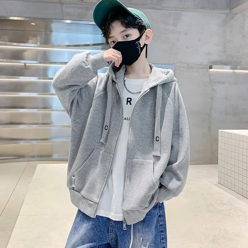 

Новинка 2023 года, крутая бейсбольная куртка среднего и большого размера для мальчиков, весенне-осенняя осенняя куртка для детей