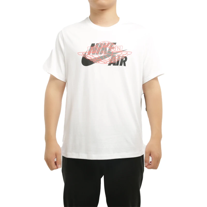 تي شيرت كرة السلة الرسمي الأصلي للرجال من Nike برقبة دائرية مطبوع CU1980-100 #5