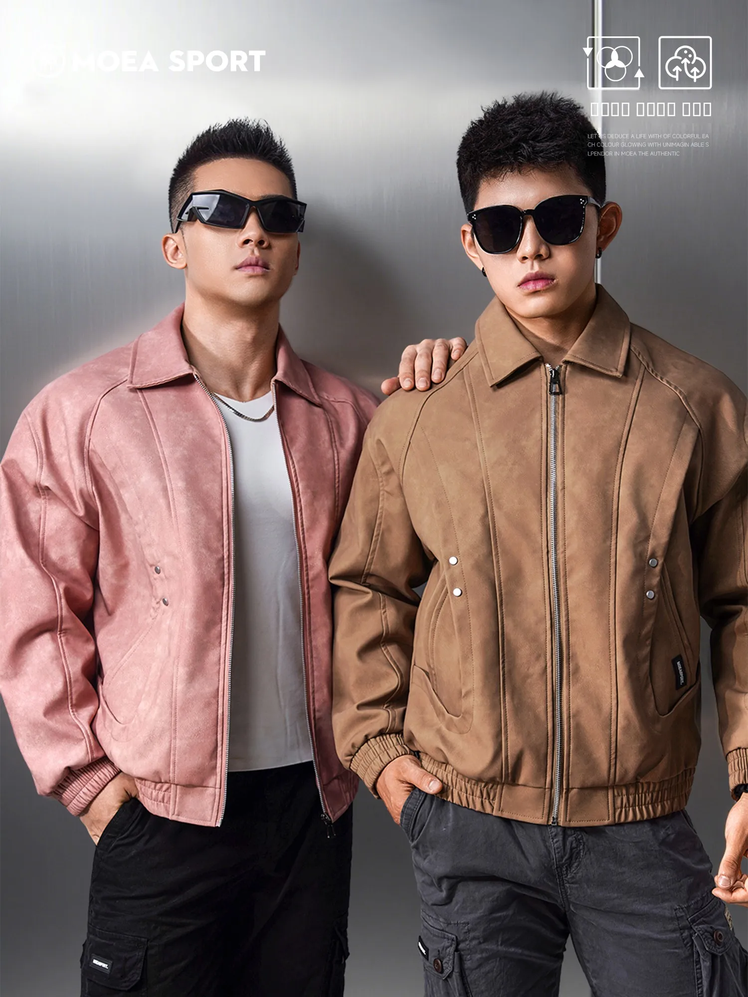 

Мужская повседневная куртка-косуха из искусственной кожи, модная городская модель с длинными рукавами, на молнии, для молодежи, весна-осень