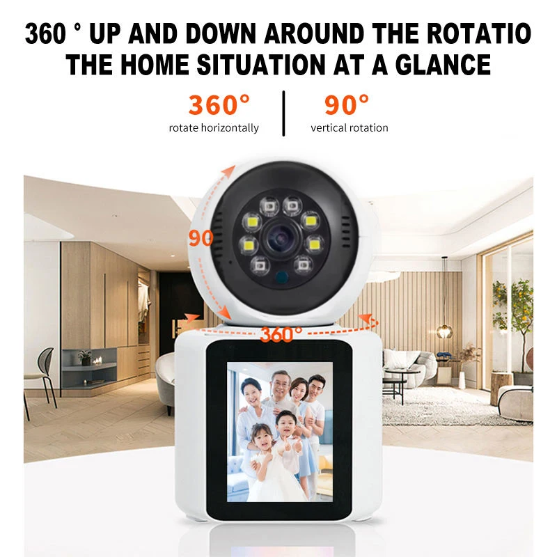 5MP PTZ WIFI IP Camera Audio CCTV Surveillance Smart Night vision Home Security CCTV Indoor Baby Monitor Auto Tracking IP Camer