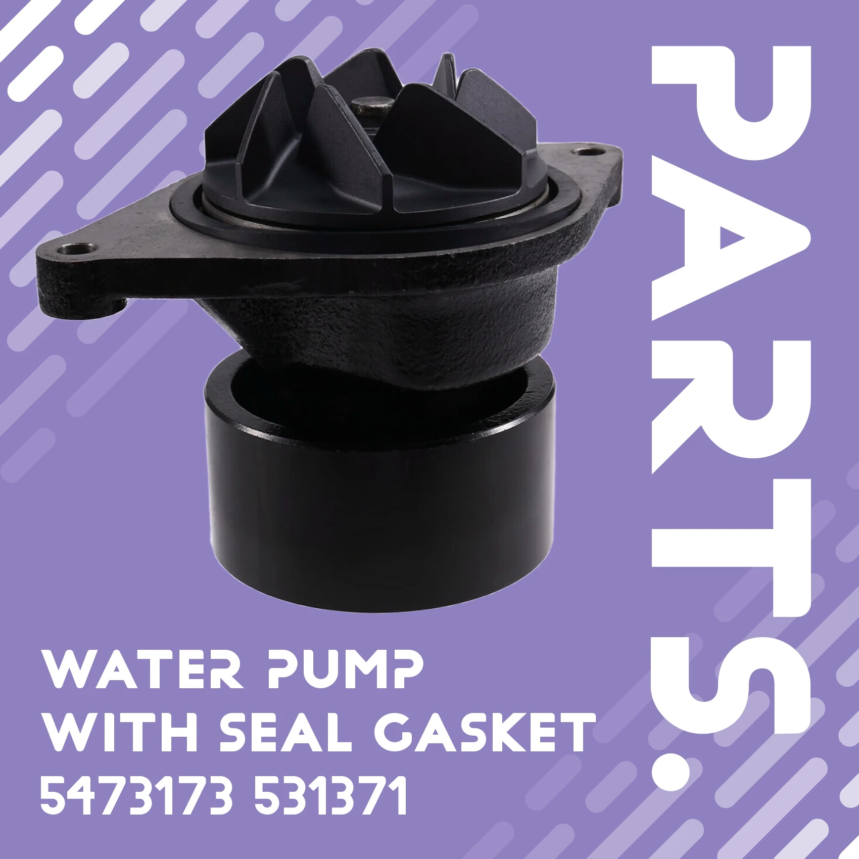 

NEW-For Cummins B ISB QSB 6.7L 531371 Car Engine Water Pump With Seal Gasket 5473173