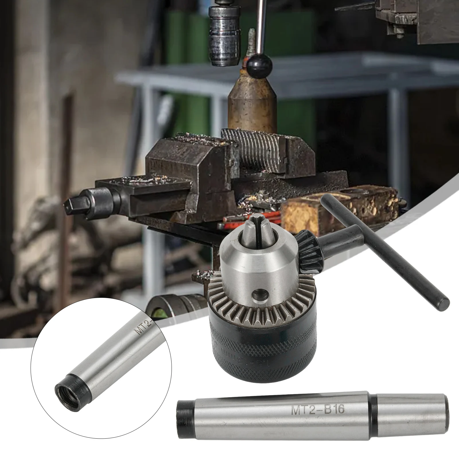 

For Drilling Drill Chuck Tool CNC Lathe Home Industry CNC Drill Chuck MT2 Metal Lathe Tailstock Morse Taper Parts