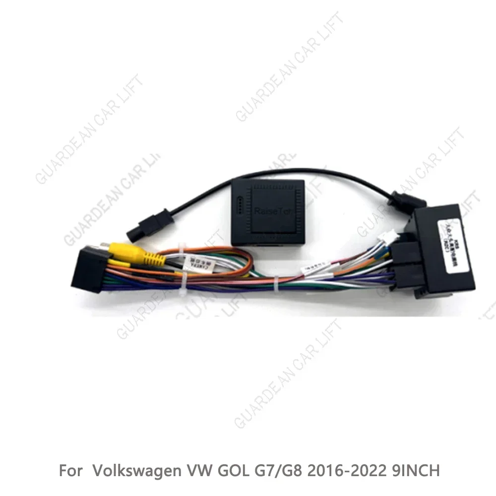 Auto Radio Fascias Für Volkswagen VW GOL G7/G8 2016-2022 9 ZOLL Android Stereo Rahmen Player 2 din Kopf Einheit Panel Dash Trim – Detail 4