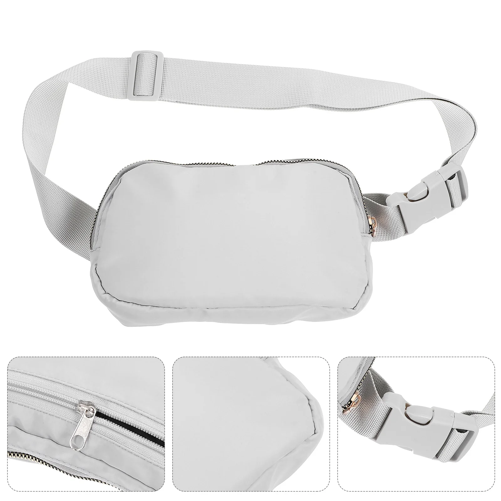 Riñonera ajustable con apariencia elegante, sencilla y generosa, adecuada tanto para hombres como para mujeres corriendo y viajar