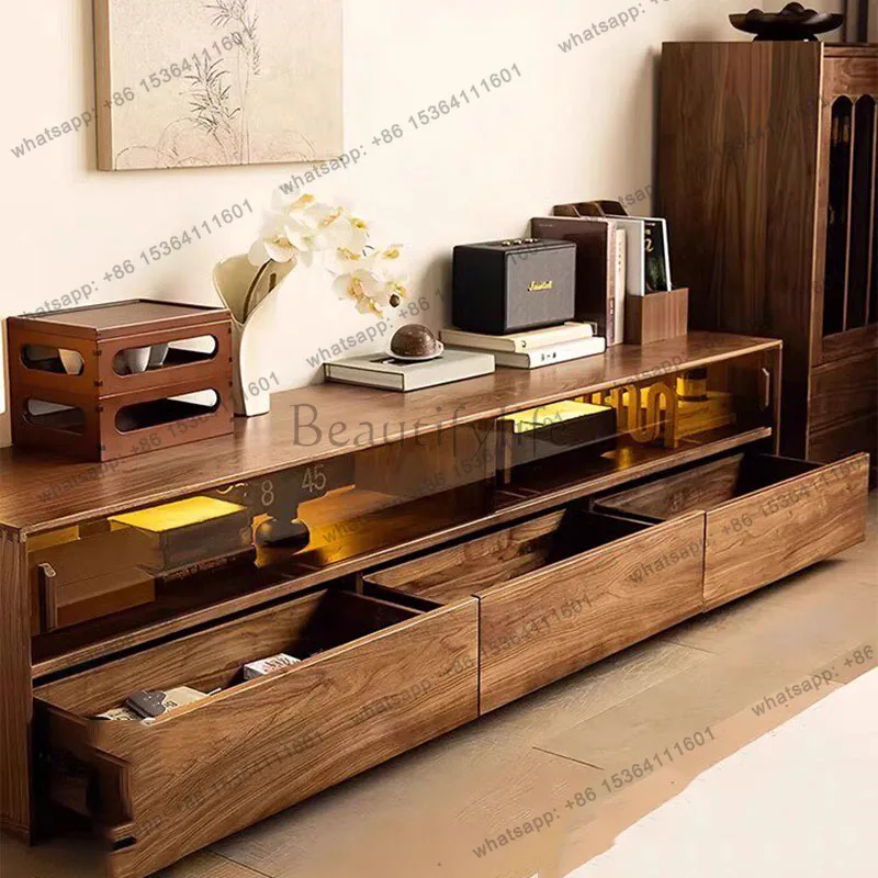 LD Aesthetic Living Room Tv Stands Modern Cabinets Minimalist Designer Tv Table Universal Organizer Archivadores