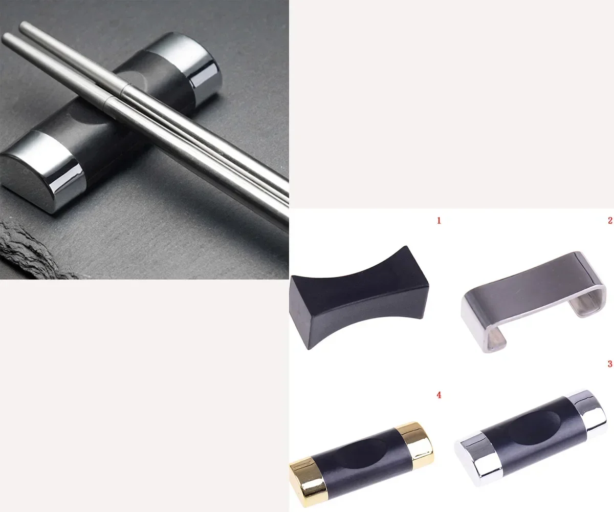 

Chopsticks Holder Chopstick Rest Spoon Stand Rack Kitchen Tools Art Craft Pillow Shape Frame