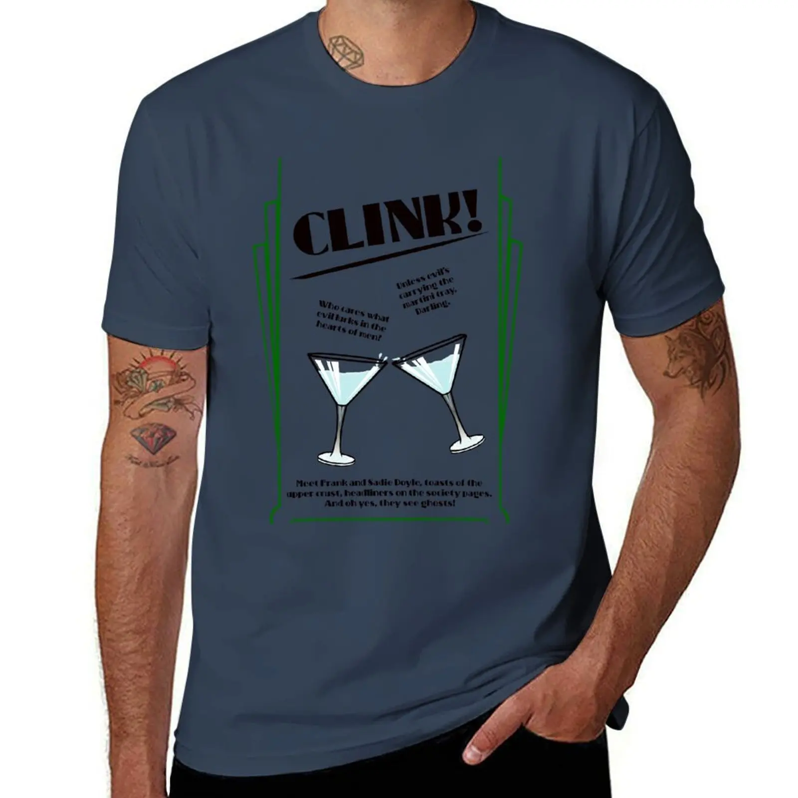 Clink! T-Shirt Casual Everyday Wear T-Shirt