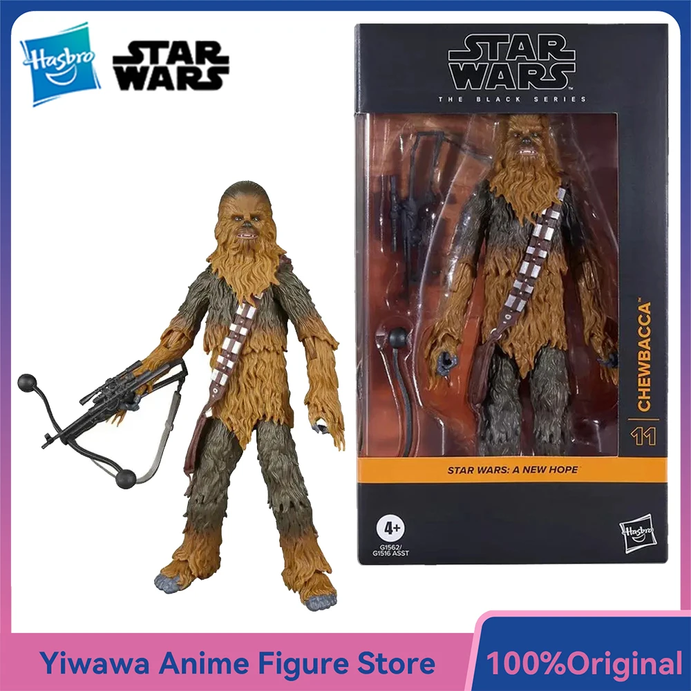 

[In-Stock] Original NEW Hasbro Star Wars The Black Series Chewbacca (A NEW HOPE) 15cm Nice Action Anime Figure Model Toys