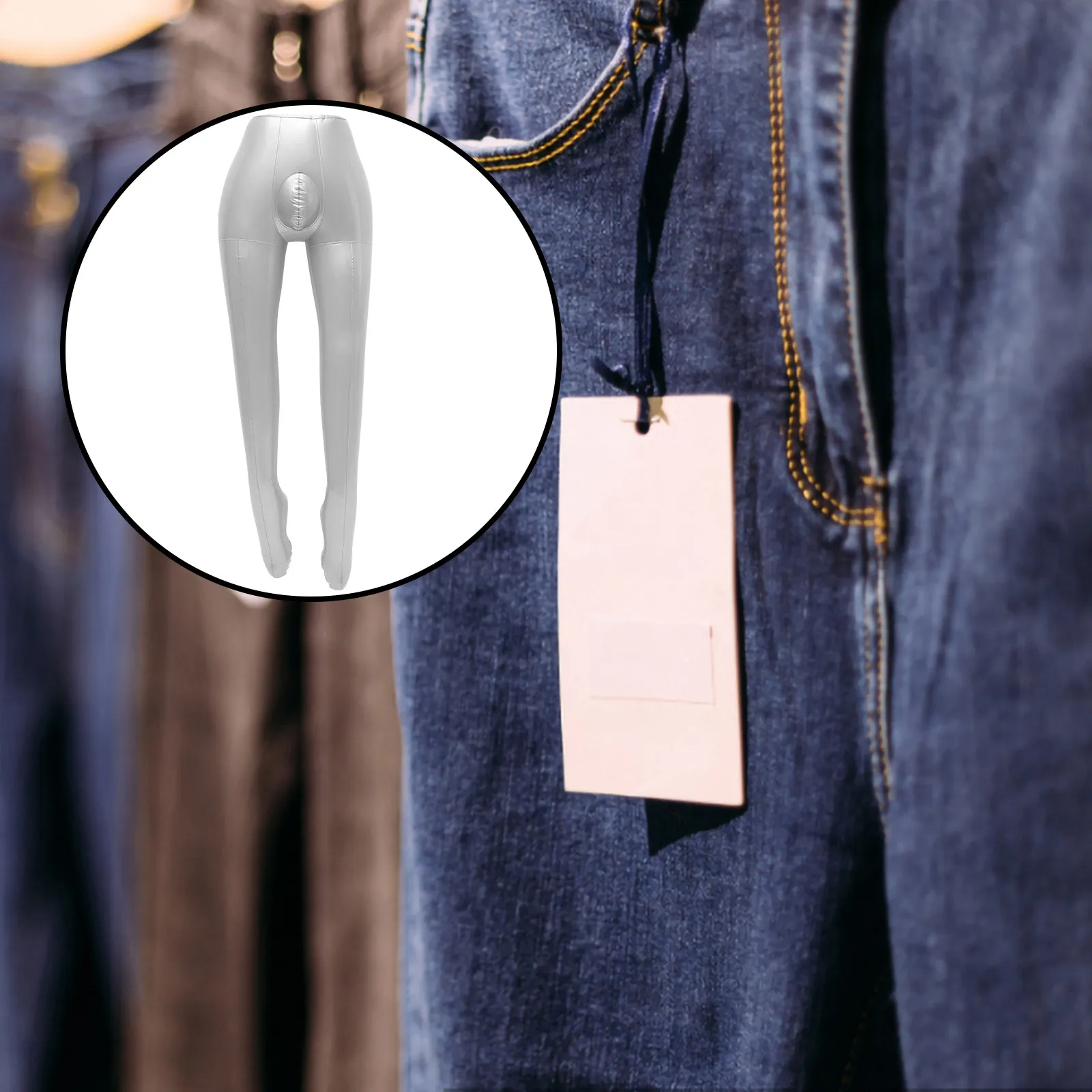 

Надувной манекен-торс для демонстрации брюк, мужской, складной, для магазина одежды и дома