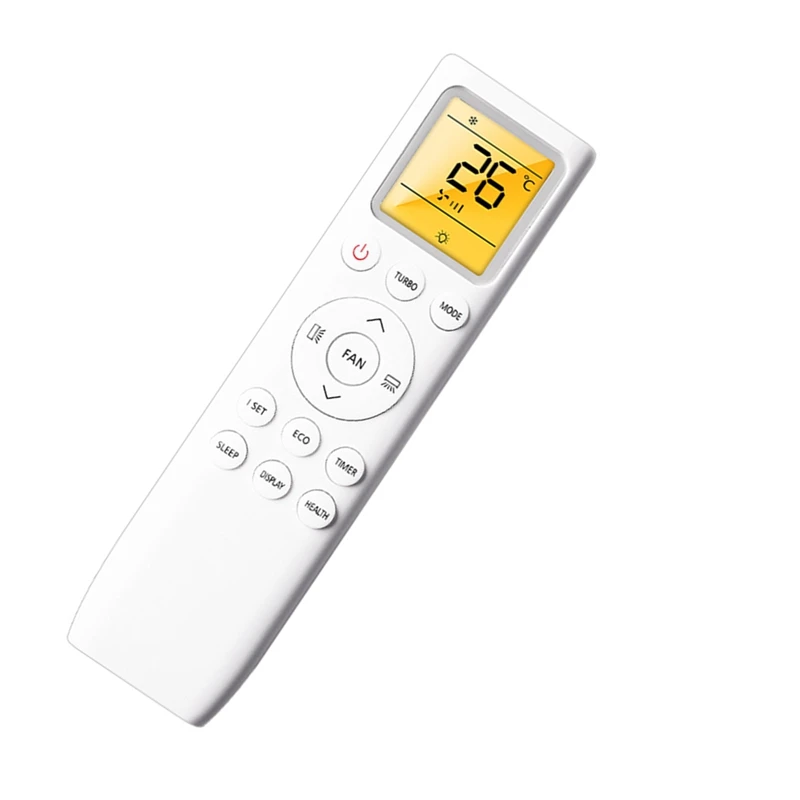 Replacement Remote Control for 006196 776FH Air Conditioner,with Backlit Display-DTD2
