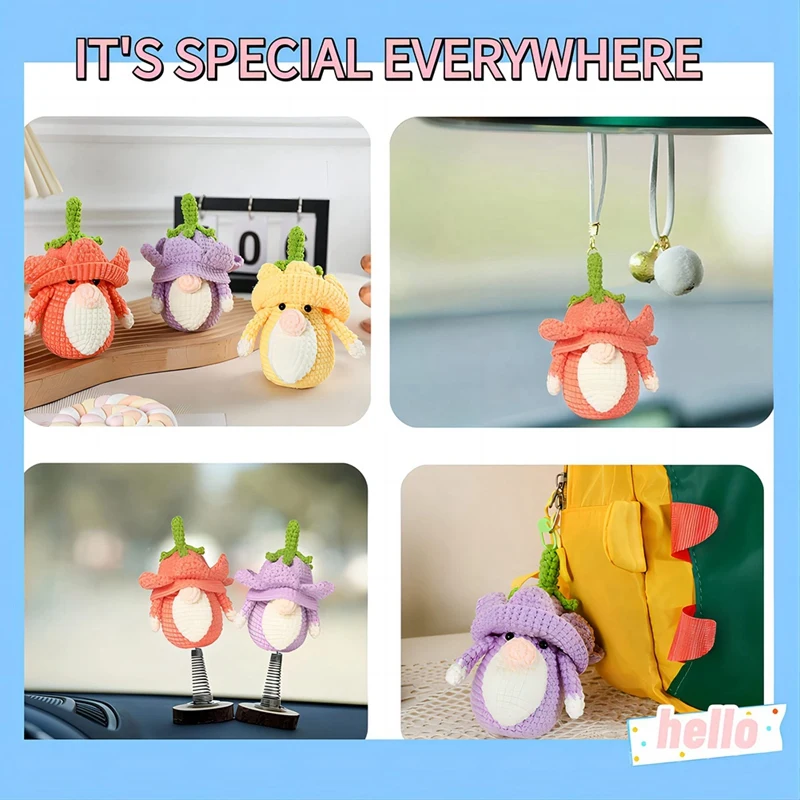 Gehaakte Startr Kit Acryl Bevat Stapsgewijze Instructies En Video-Tutorials Voor Beginners