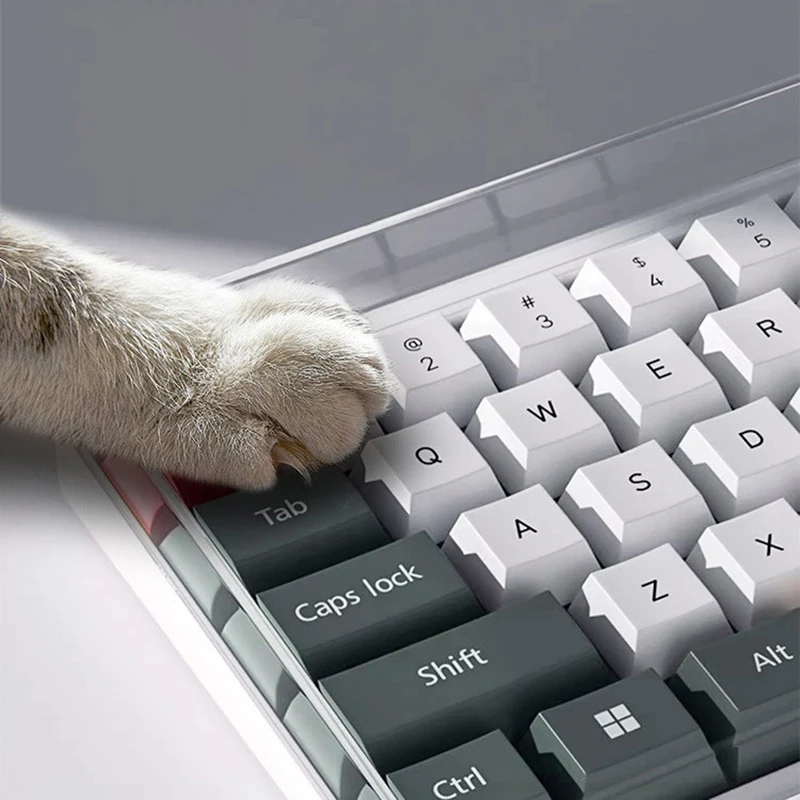★▲78/108 Keys Acrylic Transparent Dust-Proof Keyboard Case Mechanical Keyboard Dust Cover For E-Sports Computer Gamer