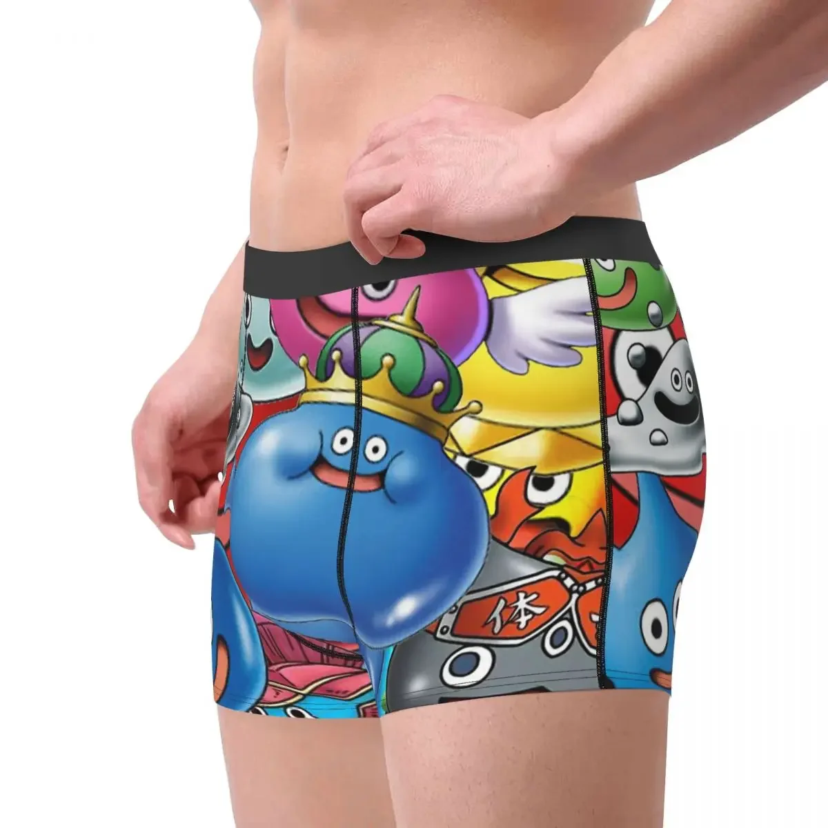 Slimes Dragon Quest  Dragonlord Hero Slimes Game Underpants Cotton Panties Men's Underwear Sexy Shorts Boxer Briefs