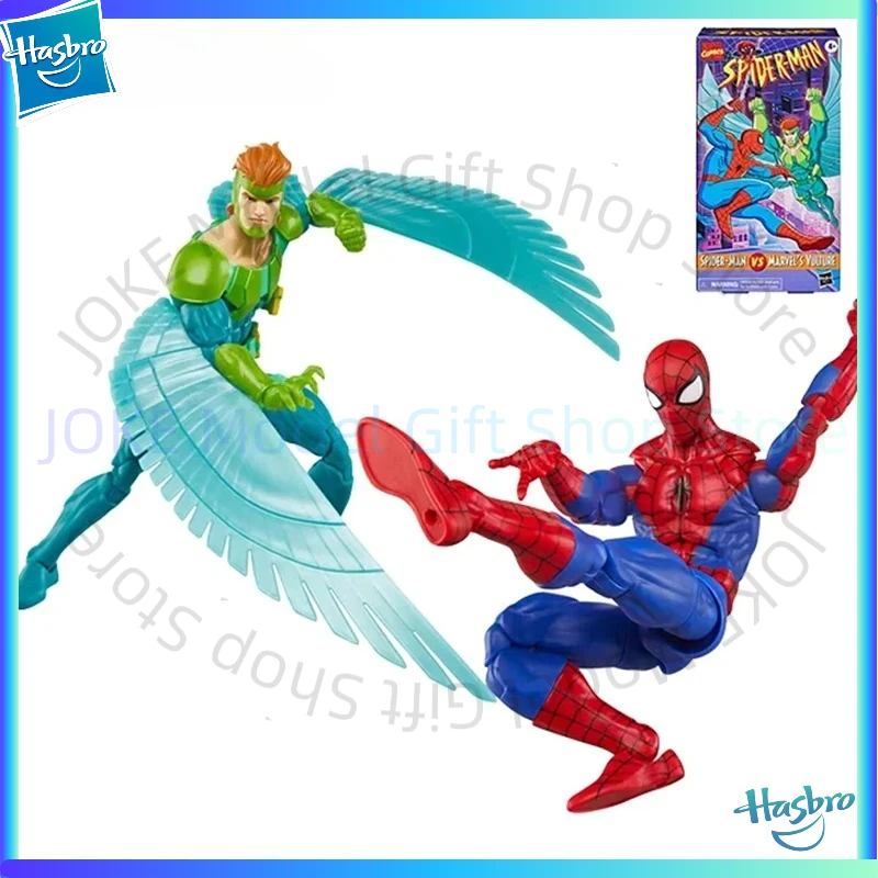 

Hasbro Marvel Legends Spider-Man Vs Marvel'S Vulture 2-Pack 6" Anime Action Figure Kits Model Gift Toy Collection for Kids