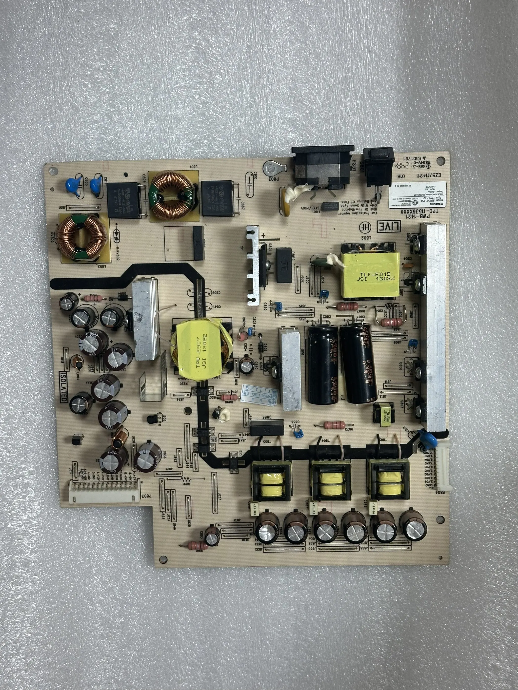 

Brand new original ZR2740W power board high voltage board PWB-1421
