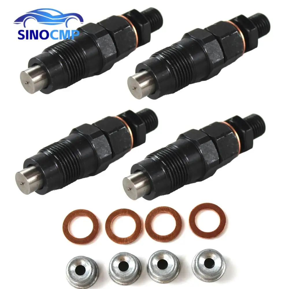 

131406490 4PCS New Fuel Injector For Perkins 404C-22 404D-22T New Holland TC55DA L140 Case Skid Steer SR175 SV185 31 Farmall