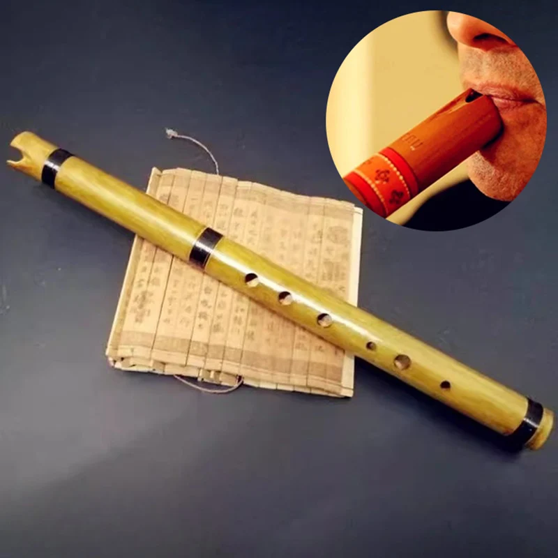 Quena Flute G/C Key Vertical Bamboo Flute Traditional Ethnic Woodwind Instruments Peruvian Bamboo Whistle Flutes for Beginners