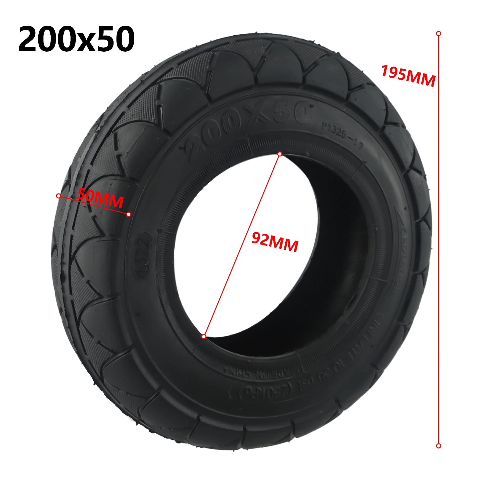 5 Stuks 8 Inch Scooter Binnenband – 8x1 1/4, Gebogen Ventiel, Geschikt Voor Vouwfiets En Elektrische/gas Scooter