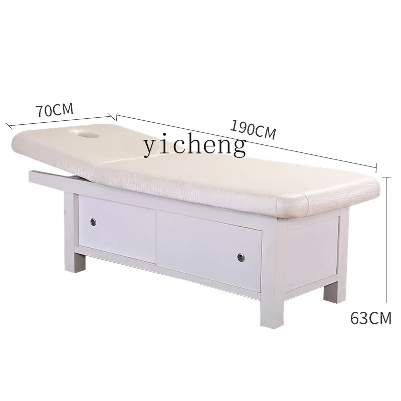 

solid wood beauty massage bed beauty salon moxibustion physiotherapy home beauty bed