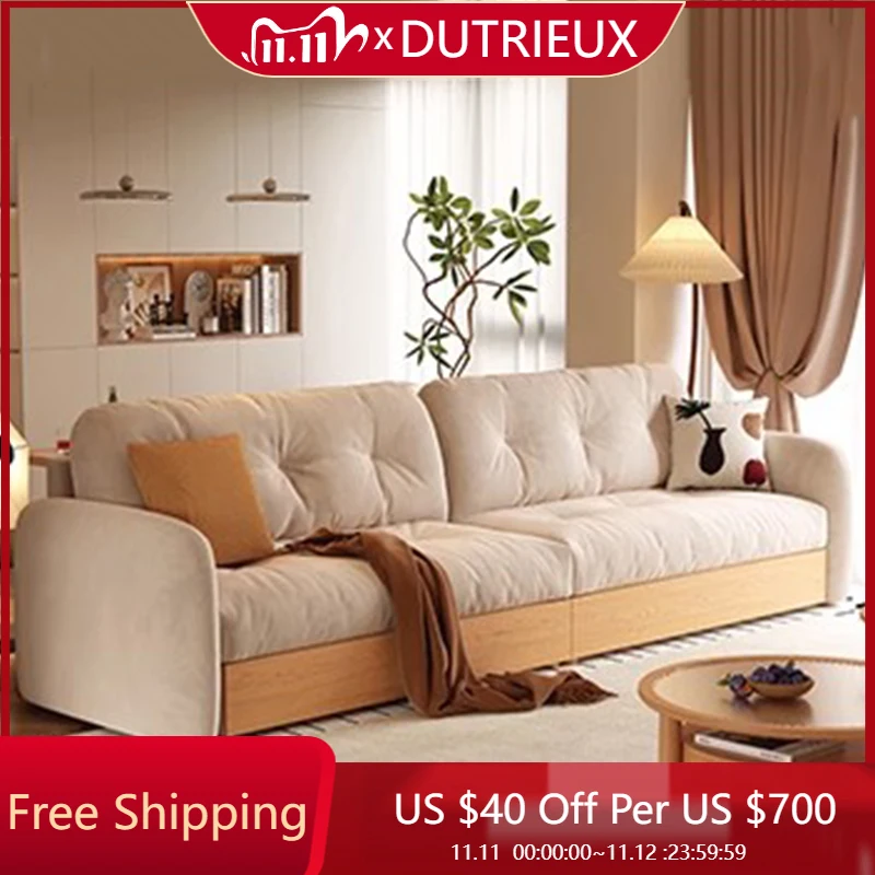 

Cute Soft Living Room Sofas Aesthetic Chinese Vintage Creative Fashion Interior Living Room Sofas Large Divano Unique Furniture