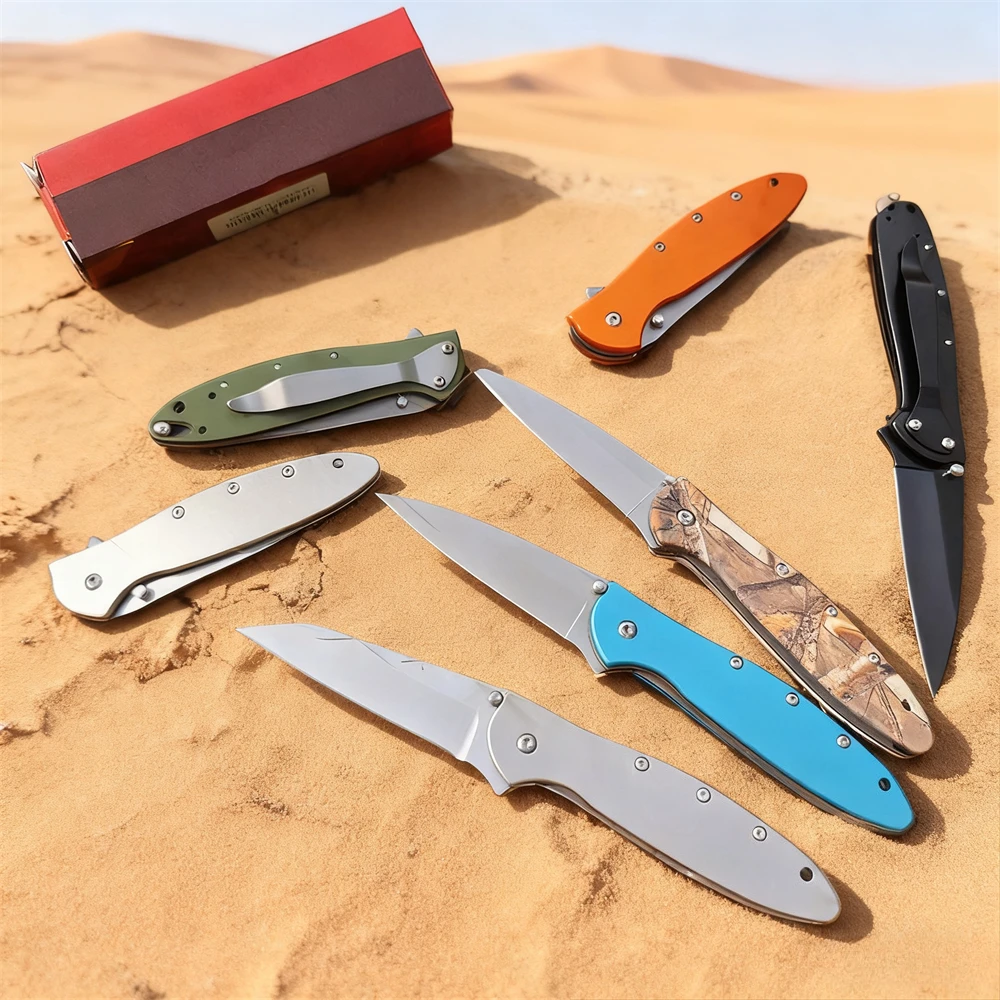 سكين KS 1660 قابل للطي - التخييم في الهواء الطلق، المشي لمسافات طويلة، سكين الصيد التكتيكي، سكين جيب السفر، سكين EDC متعدد الوظائف #5