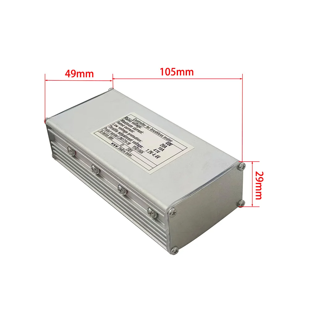 Brushless Motor Controller for Ebike LSW1729-1M 48V 10A Display Speed Controller for Electric