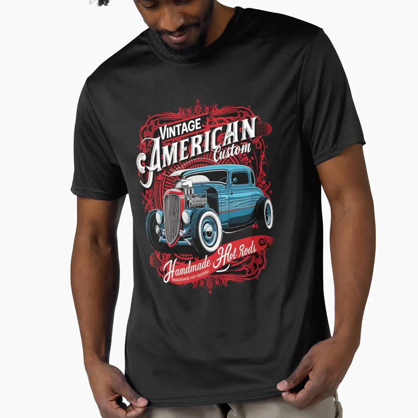 Vintage hot rods In rust we trust Car madness king of the road Up load designed and sold by JansenGS vintage Washed fashion