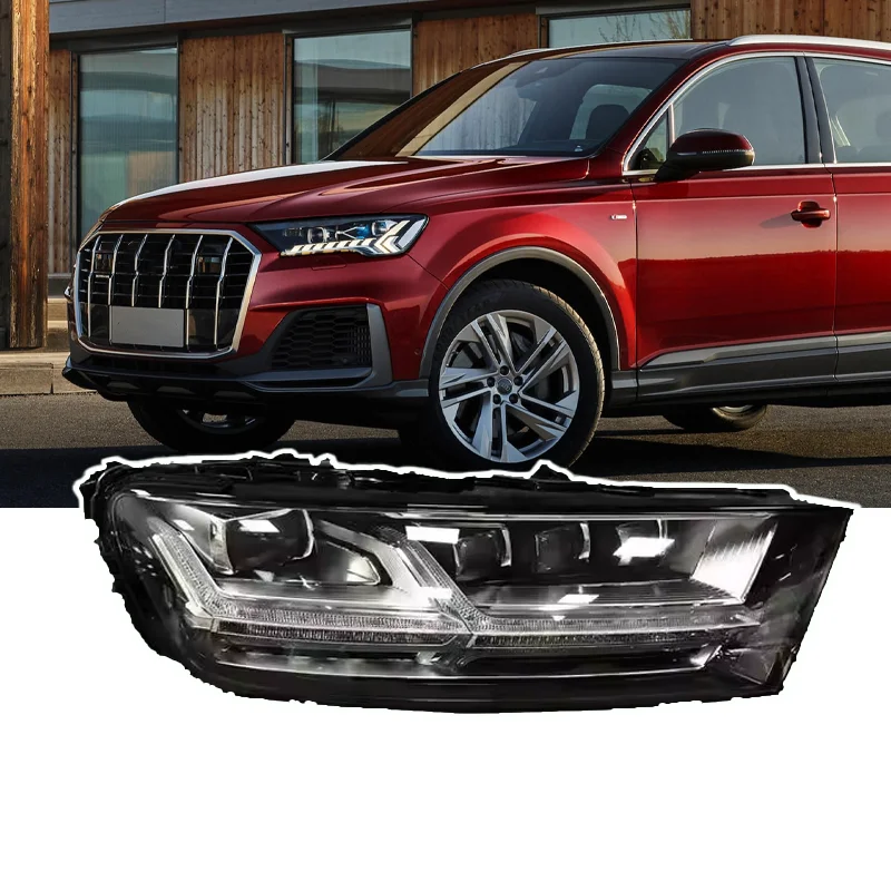 

Для Audi Q7 Высококачественные оригинальные заводские детали, система переднего освещения автомобиля, светодиодная автомобильная фара