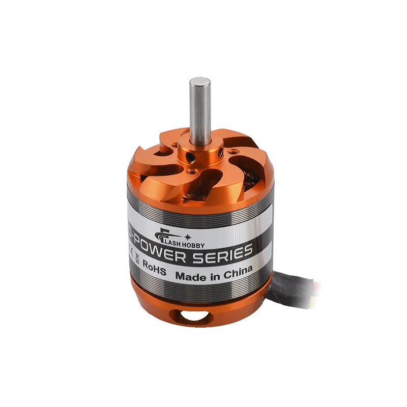 FLASH HOBBY D3542 Motor 1450KV/1250KV/1000KV, Peak Power Up To 690W, Durable Power Component for RC Aircraft & Sport Quad