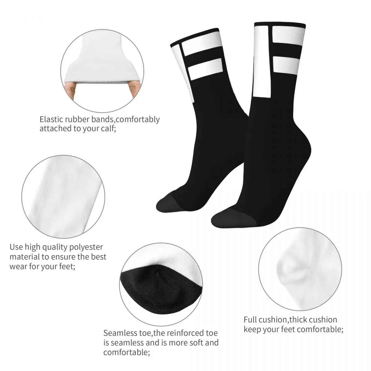 Happy Funny Female Socks NF Real Music Product Comfortable Hope Tour 2024 High Quality Socks All Season