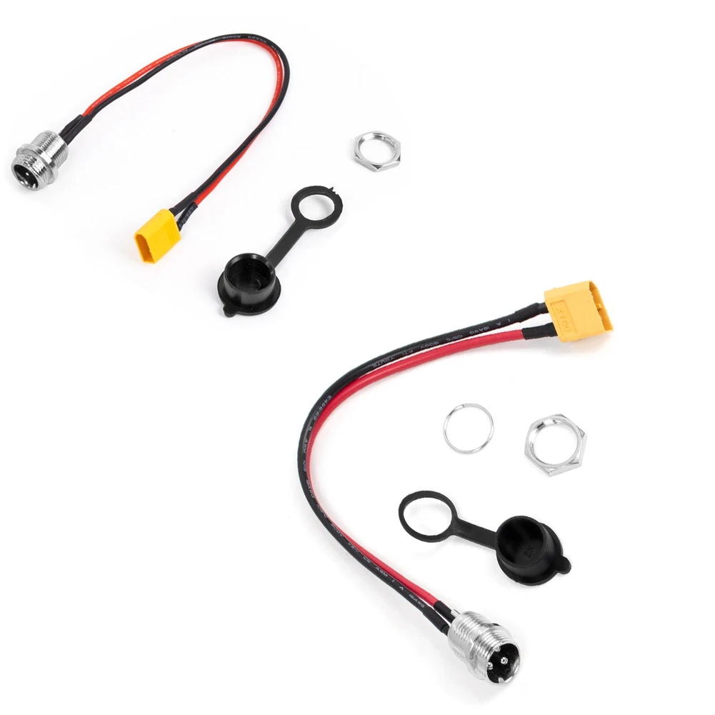 سكوتر شحن ميناء 3-pin XT-30/60 الطيران رئيس كابل تسخير موصل ل صفر 8/9/10/8X/10X/11X تهمة ميناء استبدال أجزاء #2