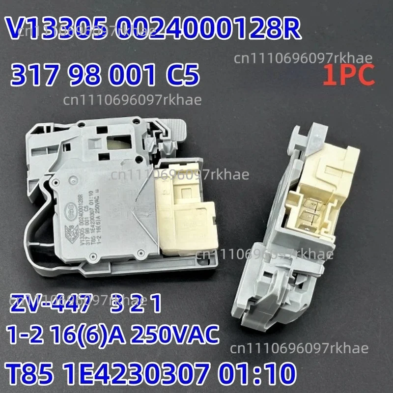 1PC for Haier Drum Washer Door Switch Electromagnetic Door Lock Micro Delay Door Lock V13305 0024000128R