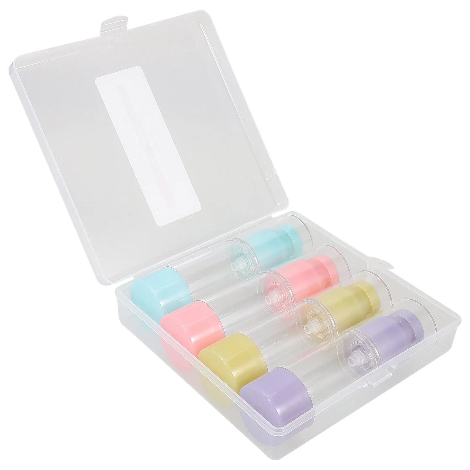 

4Pcs Travel Bottles Leakproof Refillable Vacuum Containers for Lotion Toner Shampoo Travel Size Toiletry Liquid Bottles