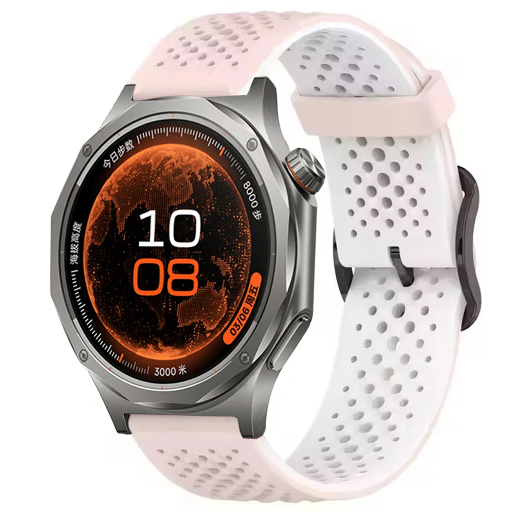20mm 22mm Liquid Silicone Strap For OPPO Watch X3 X2 X S Oneplus Watch 4 3 Lite Breathable Bracelet Xiaomi Watch S5 Accessories