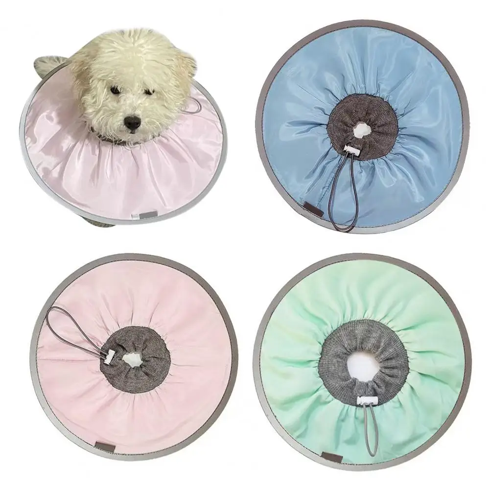 Wasserdichtes Katzen-Erholungshalsband, schützendes Halsband nach der Operation, stoppt Lecken, Kratzen, Wundversorgung, verstellbarer weicher Katzenkegel