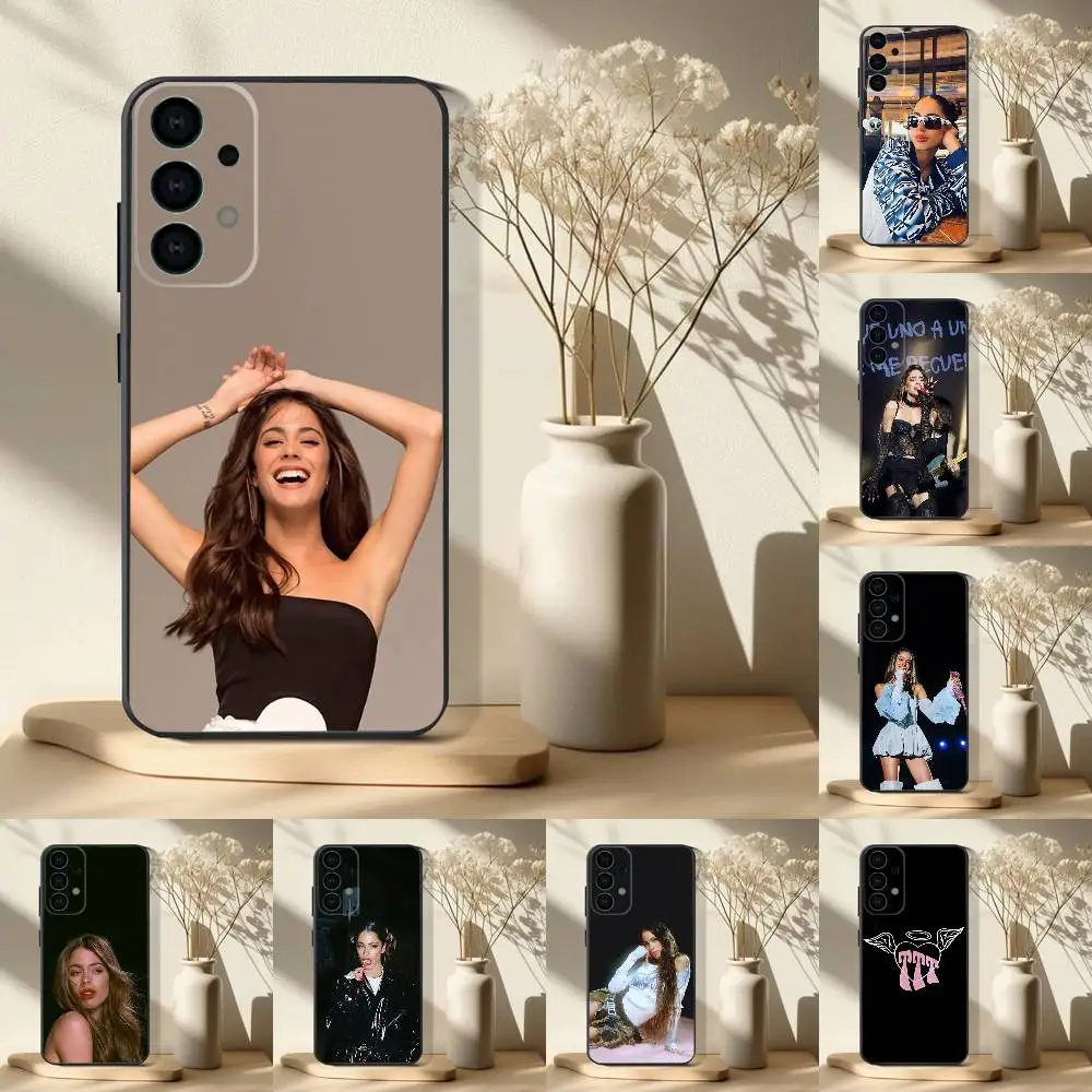 

T-Tini S-Stoessel Phone Case For Samsung S 25,24,23,22,30,21,10,9,Ultra,Plus,Lite,FE,4,5G Black Soft Case