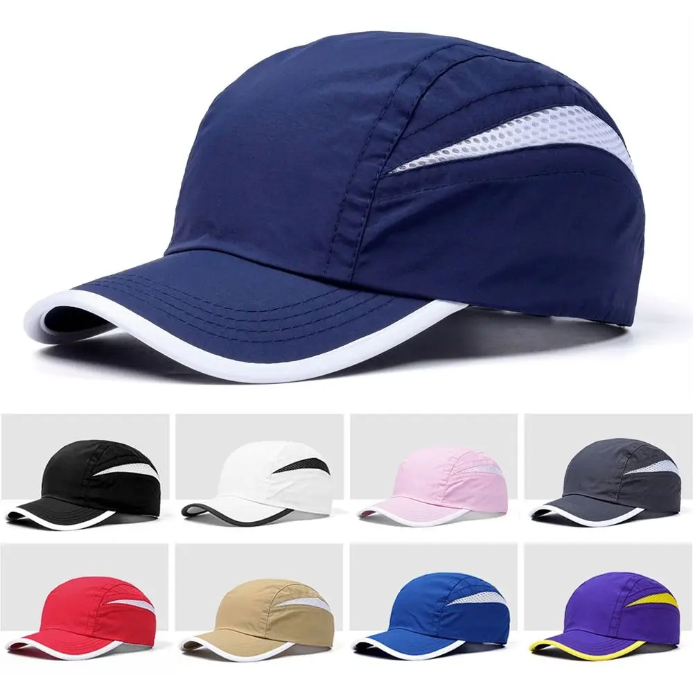 Thin Breathable Baseball Cap Fashion Adjustable Quick Drying Sport Hat Sun Hat Outdoor Cycling Running