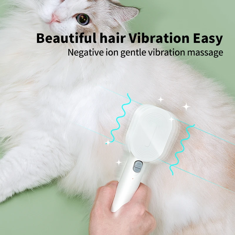 Pakeway Electric Massage Comb Dog Cat Pet Comb Convenient And Convenient Brush