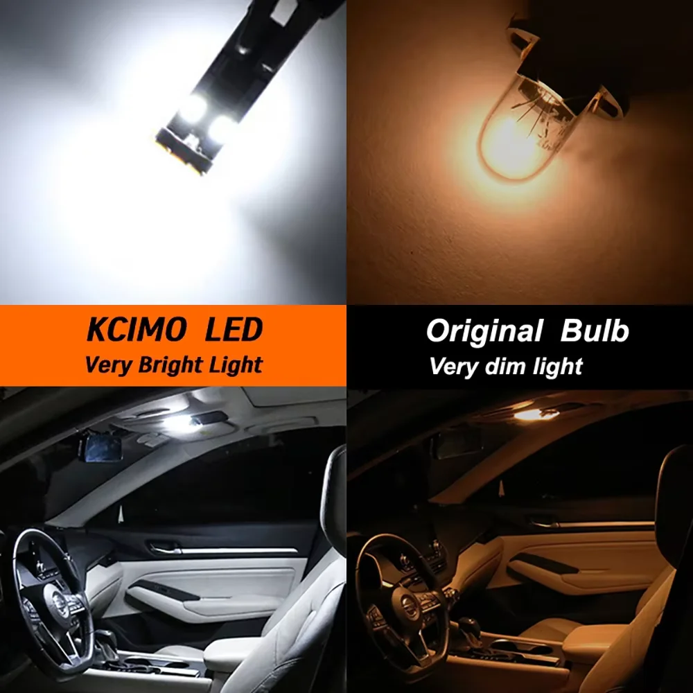 Interior Lighting Kit For Lexus LS LS460 LS460L LS600h LS600hL (2013-2017) LED Bulbs for Dome Map Door Trunk License Plate Light