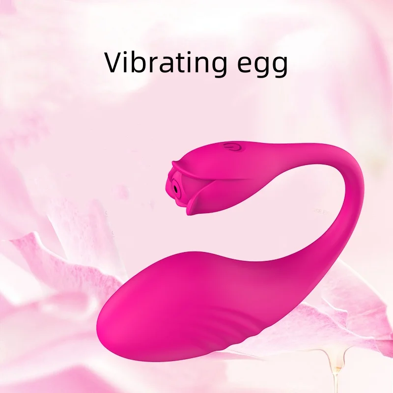 

Remote-controlled wearable vibrator female G-spot stimulation double head vibrating egg jumping adult masturbation toy