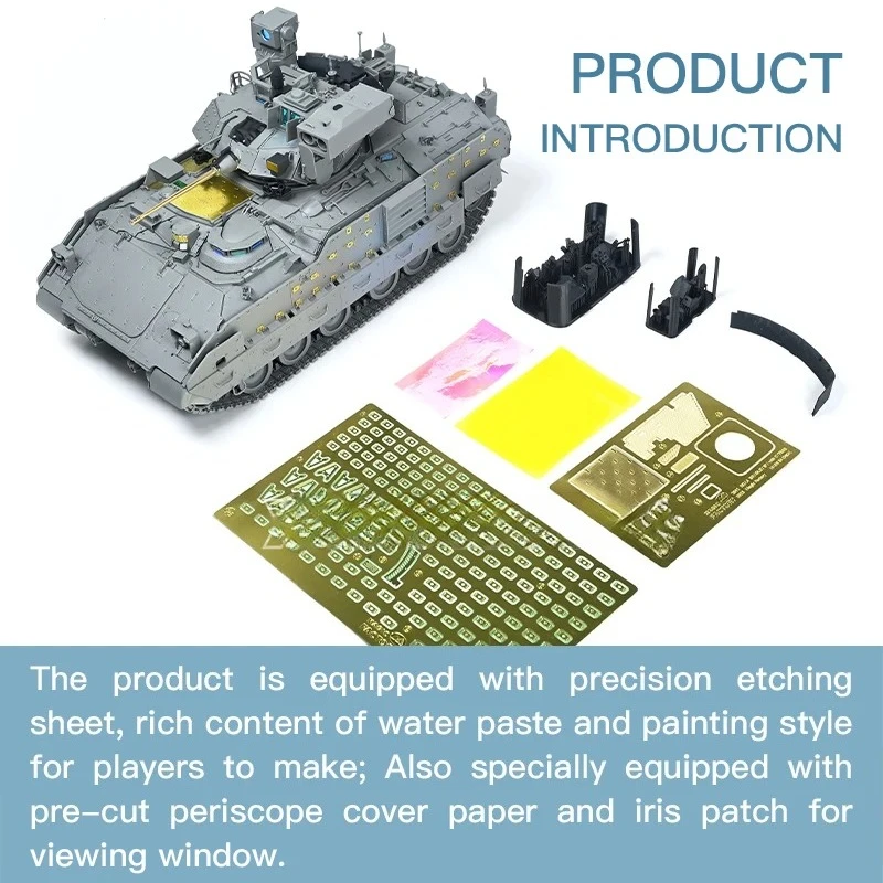 

Magic Factory MF-2012 M2A4 Bradley Пехотная боевая машина (с CVTESS) Набор пластиковых моделей в масштабе 1/35