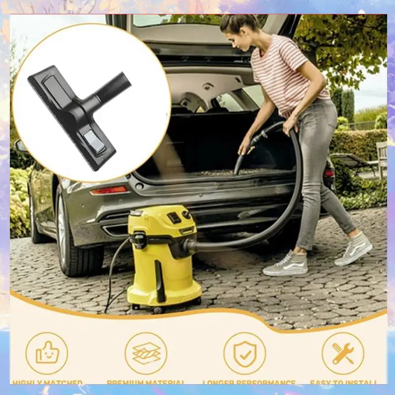

For Karcher WD4 WD5 WD6 Replacement Floor Brush Dust Bag Switchable Wet/Dry Nozzle Floor Brush Head Attachment-A76Z
