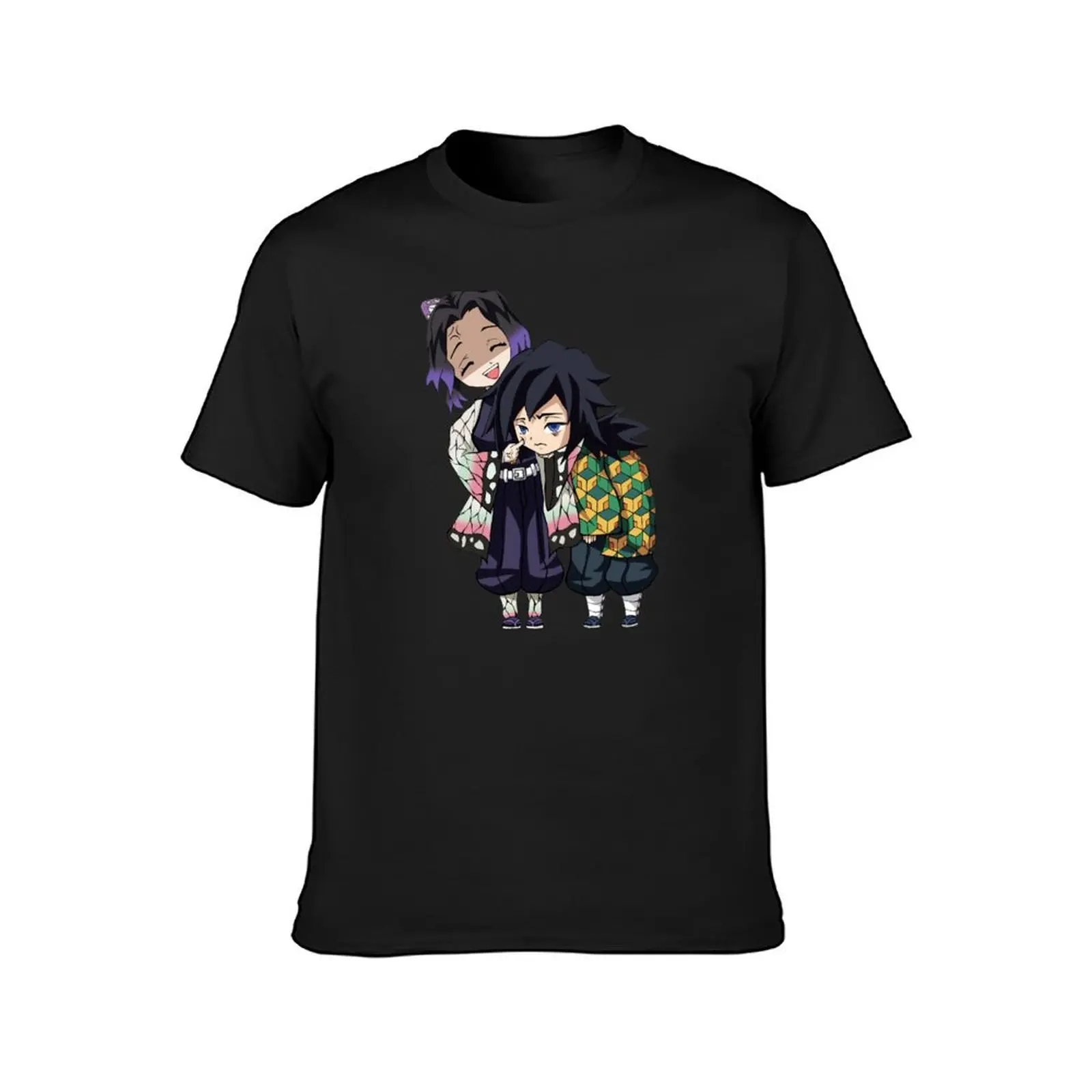 Shinobu & Giyu T-Shirt for a boy Short sleeve tee sweat cute clothes mens graphic t-shirts funny