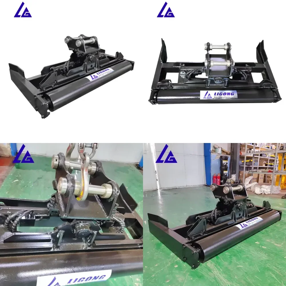 New LIGONG Reinforced 1800mm Tilting Grading Beam Construction Site Leveling Blade Tilting Grading Beam for 1-30 Ton