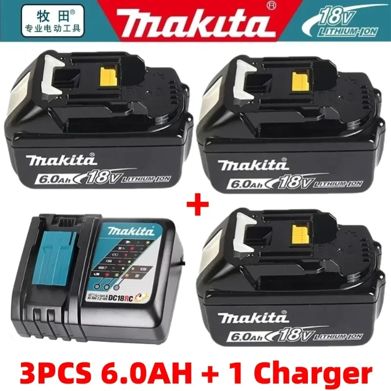 Makita Latest Upgraded BL1860 Rechargeable Battery 18V 9Ah Lithium  for Makita 18V Battery BL1840 BL1850 BL1830 BL1860B LXT 400